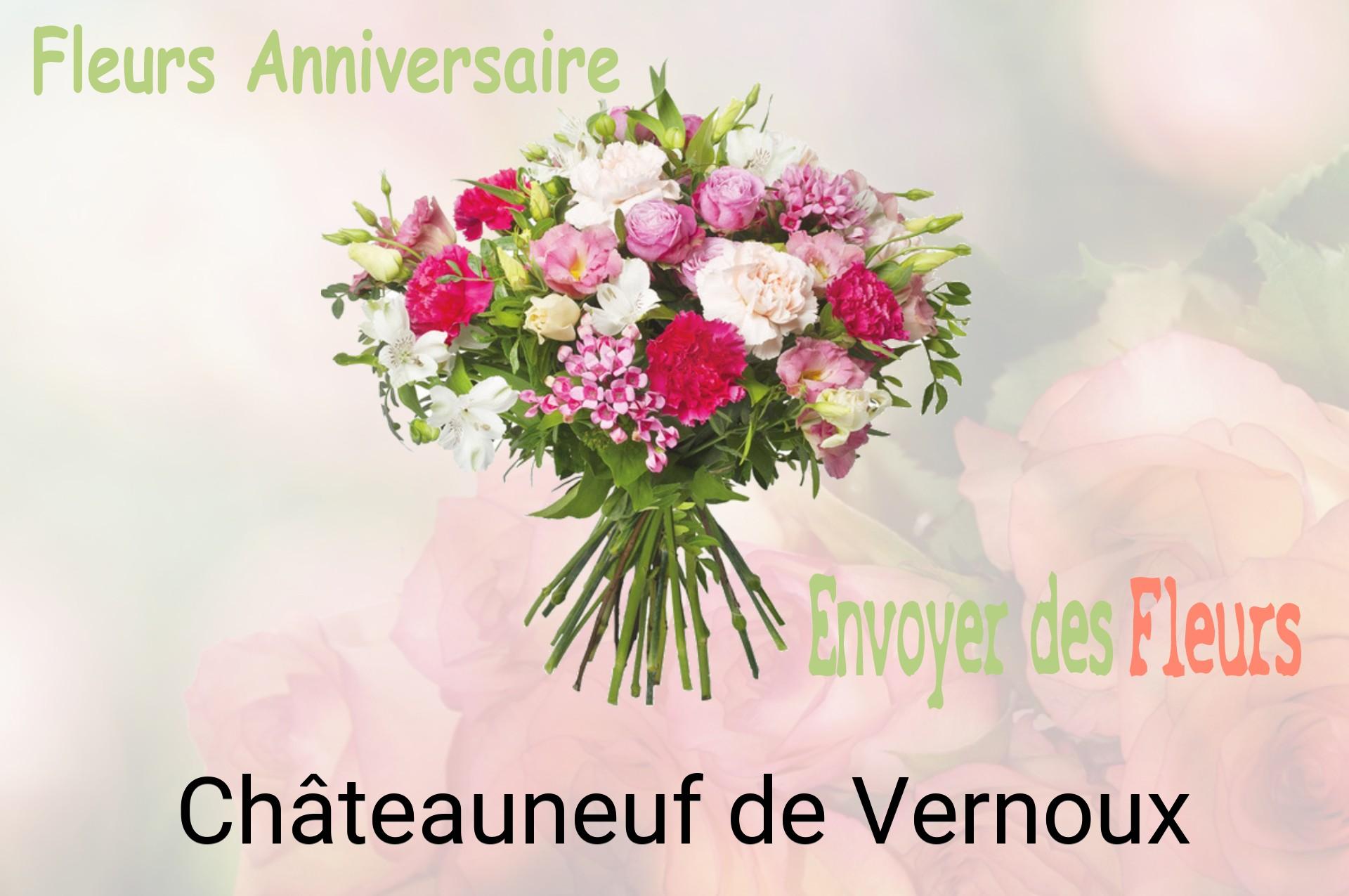 Bouquet de fleurs d’anniversaire livré à Châteauneuf-de-Vernoux