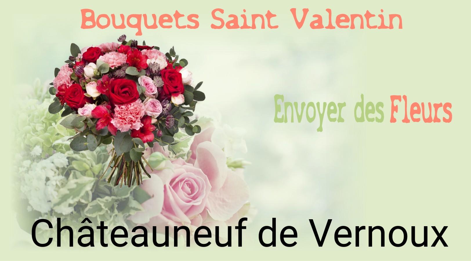Roses de Saint-Valentin livrées à Châteauneuf-de-Vernoux