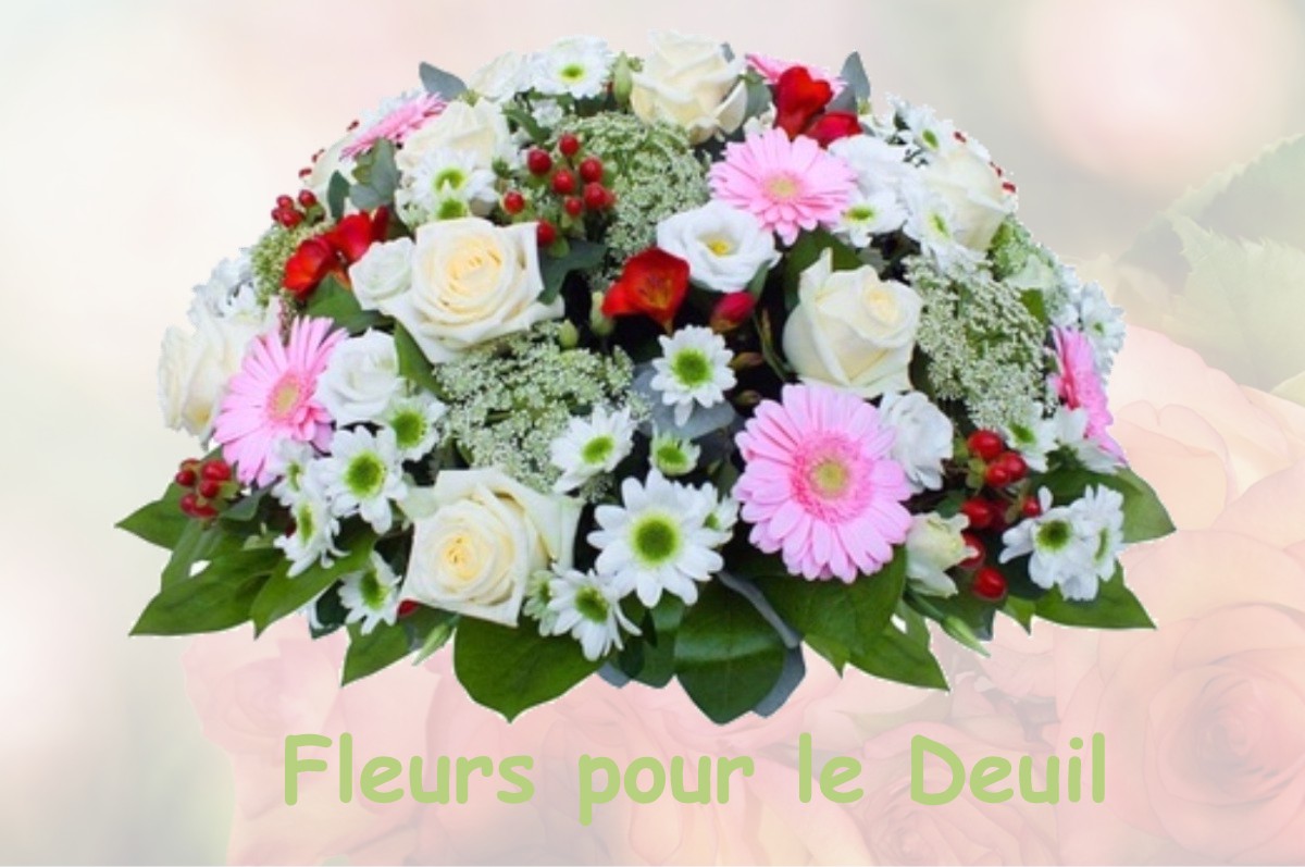 fleurs deuil CHATEAUNEUF-DE-VERNOUX